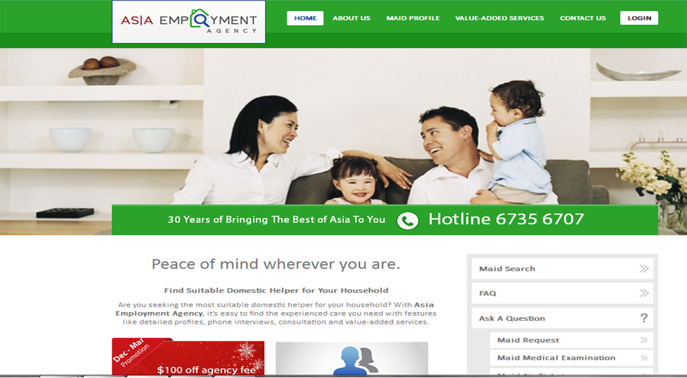 NICKTUNG client — Singapore business we built for