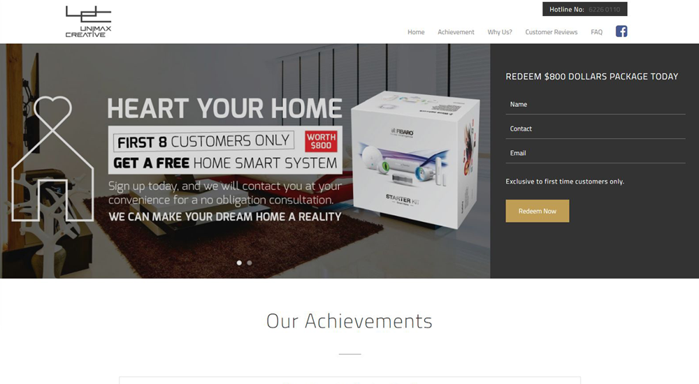 NICKTUNG client — Singapore business we built for