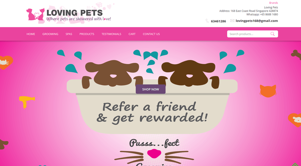 NICKTUNG client — Singapore business we built for