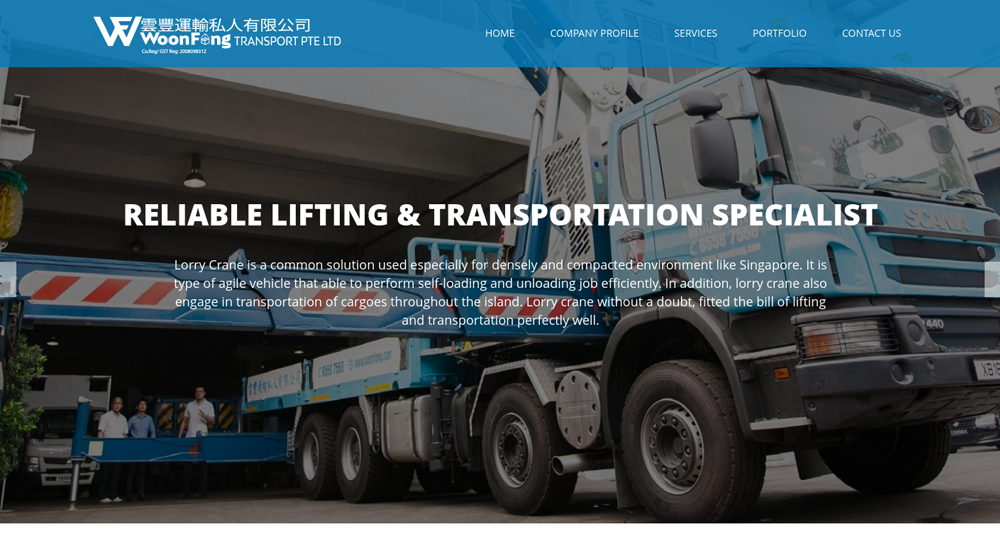 NICKTUNG client — Singapore business we built for