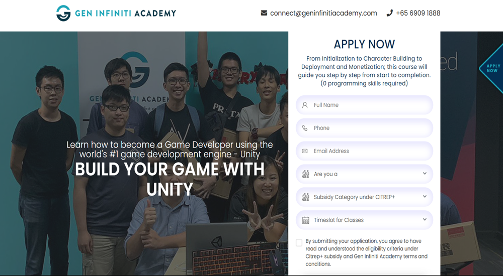 NICKTUNG client — Singapore business we built for