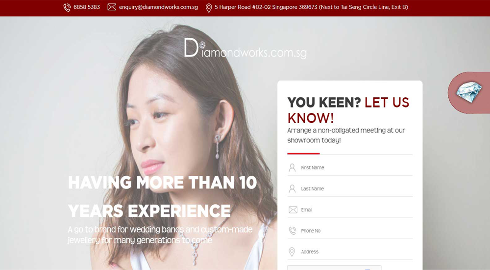 NICKTUNG client — Singapore business we built for