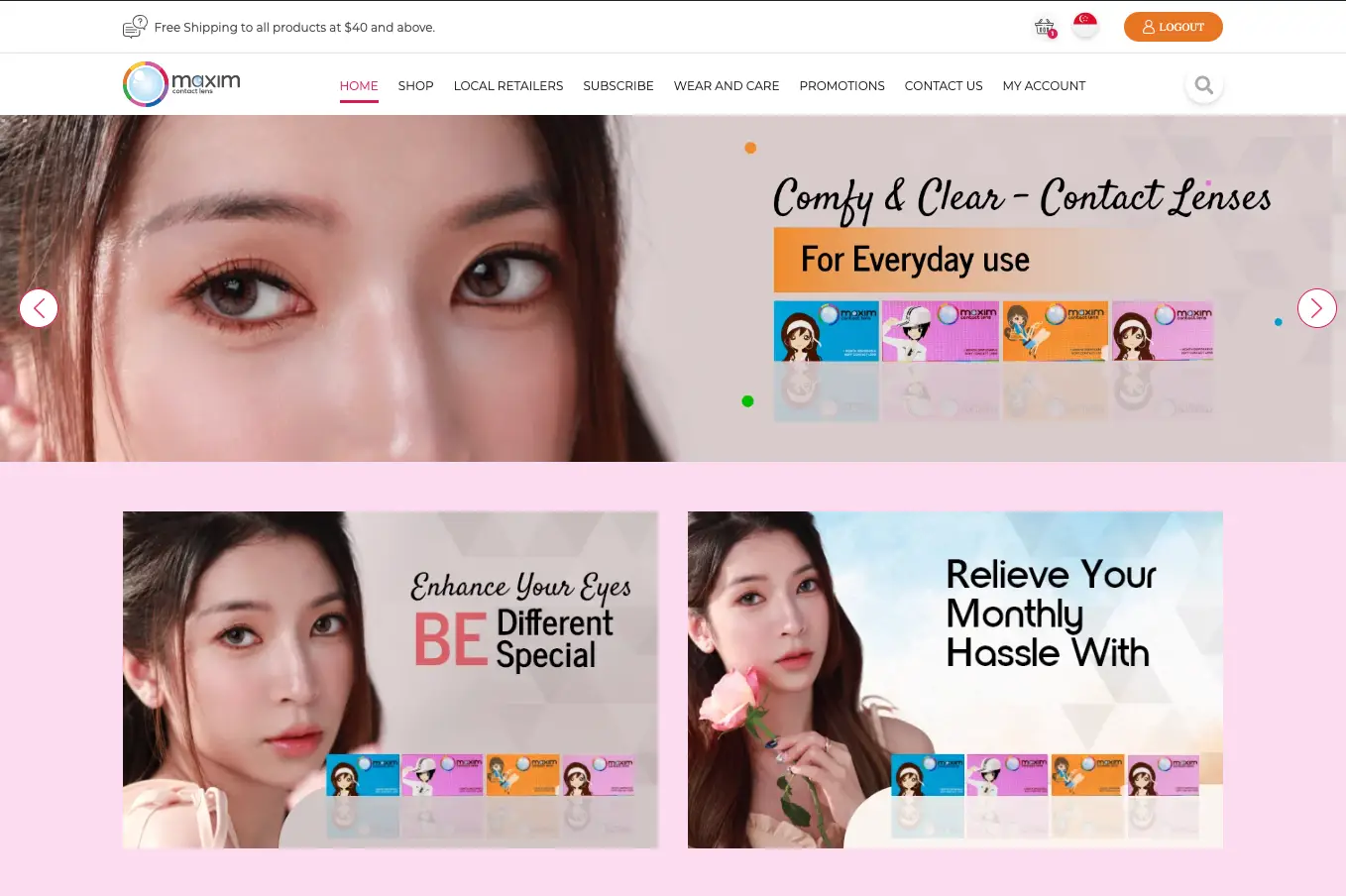 Maxim Contact Lens