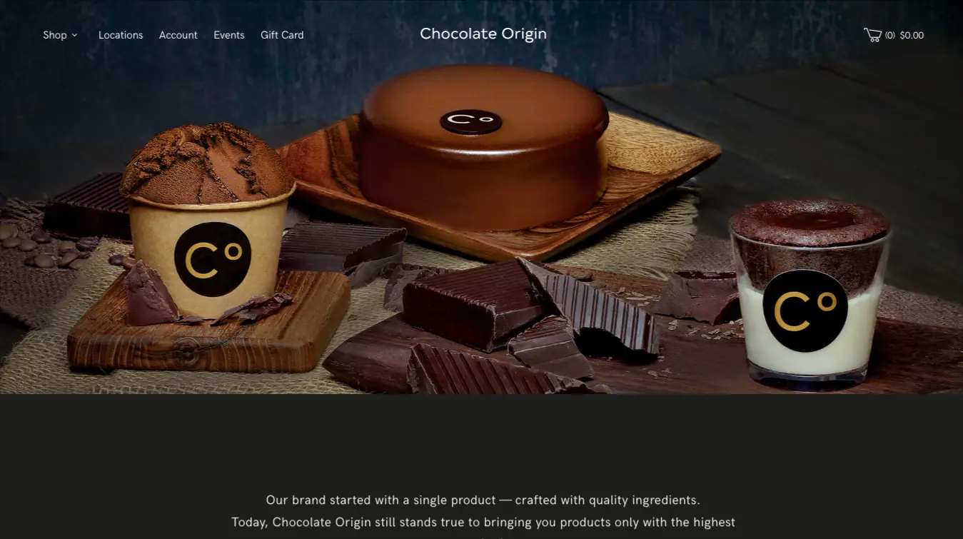 Chocolate Origin