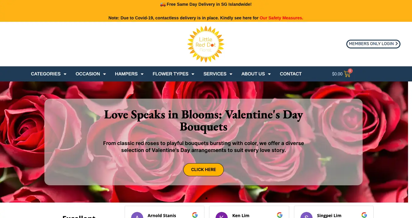Little Red Dot Florist