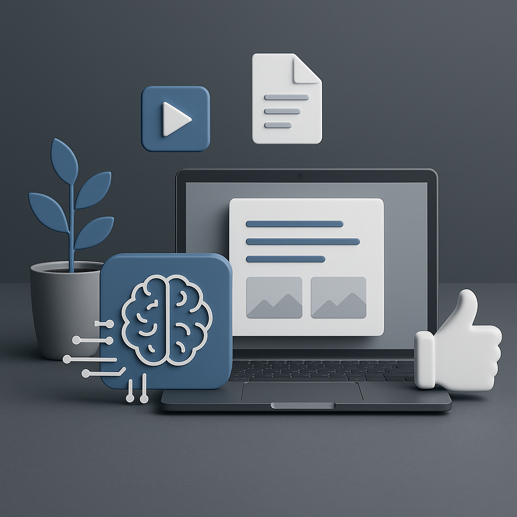 How AI Enhances Content Creation and Curation
